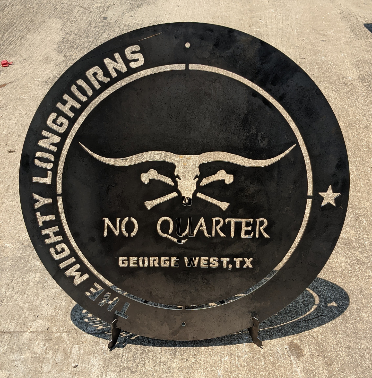 24" x 24" Steel Sign